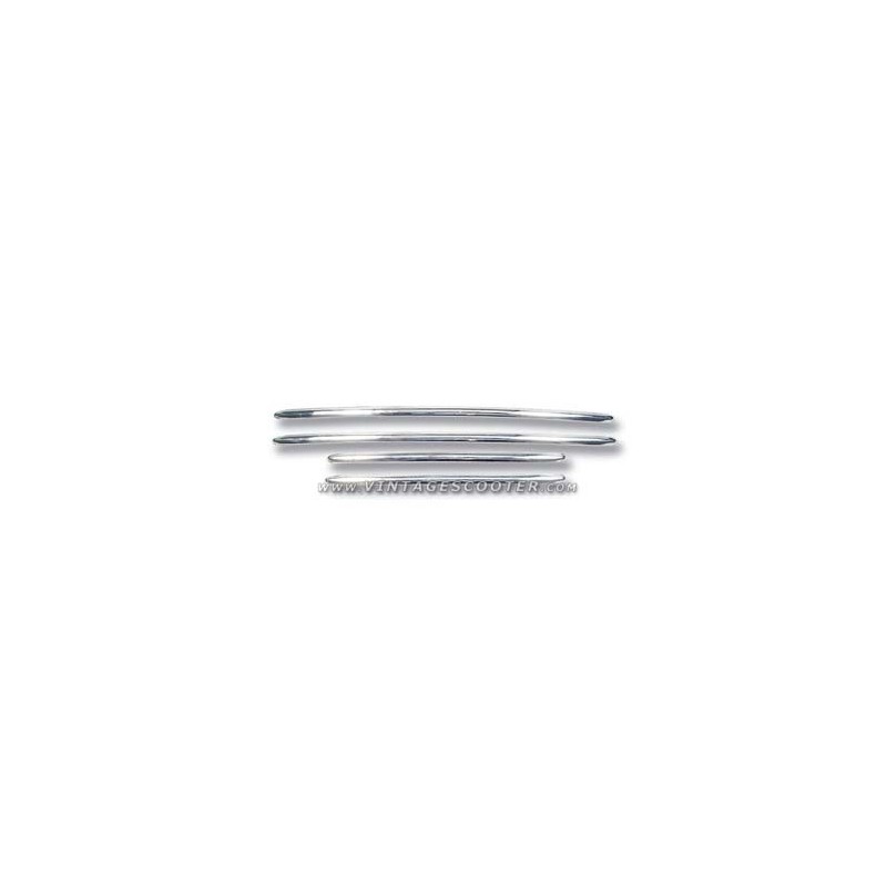 Baguettes ailes + garde boue aluminium  Vespa 180 SS / GTR